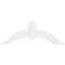 Ekena Millwork Archdale Architectural Grade PVC Gable Bracket, 36"W x 13 1/2"H x 4"D x 4"F, 9/12 Pitch GBP036X14X0404ARC00 - alternate 5